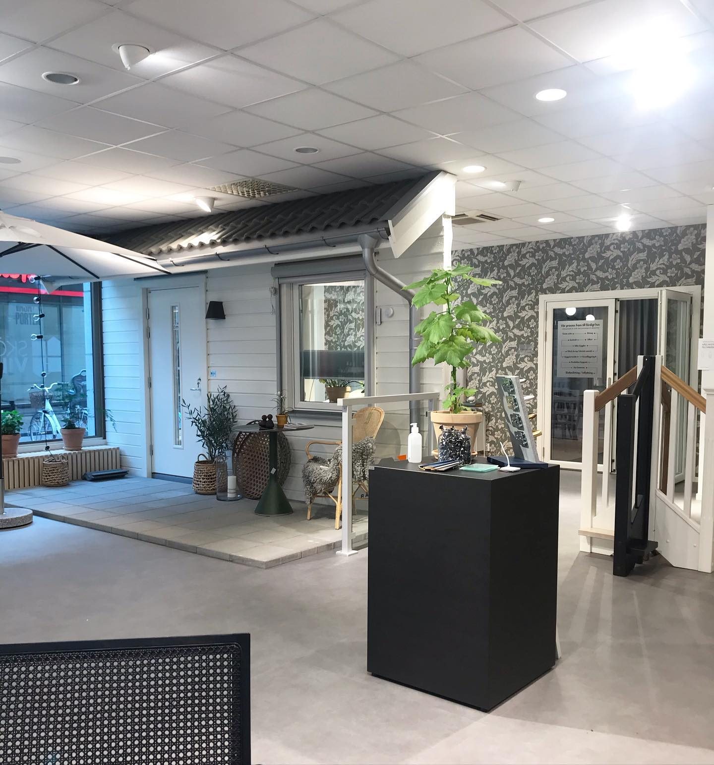Skövdevillans showroom