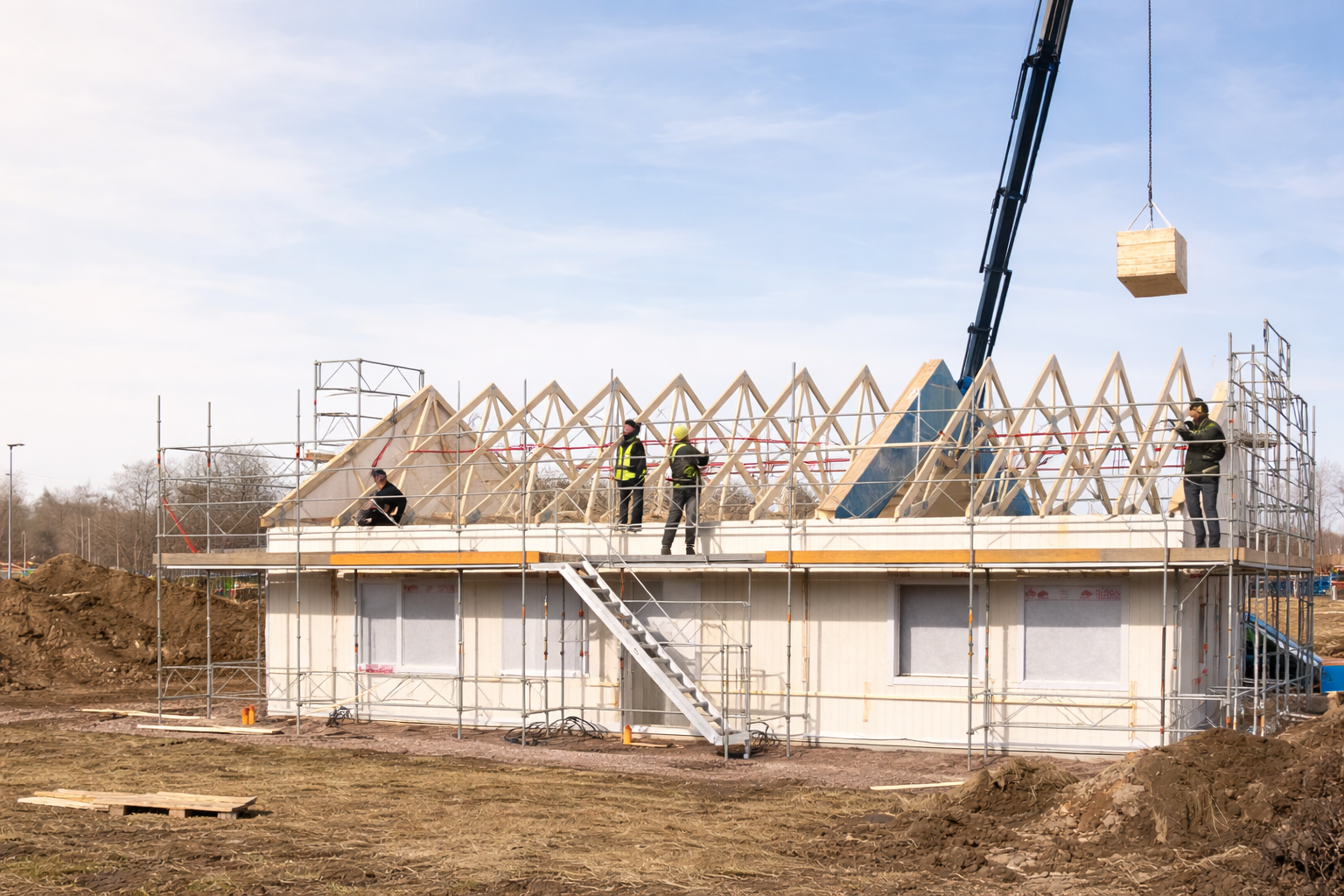 Byggprocess Skövdevillan