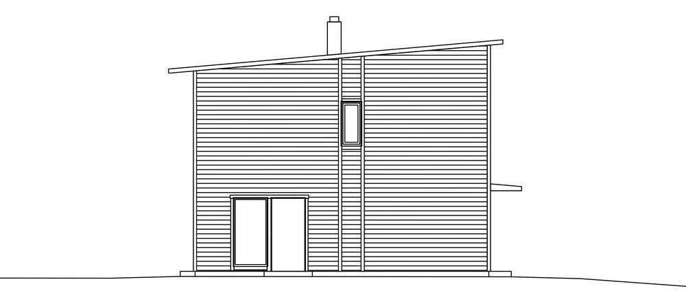 Villa Berling – fasad gavel