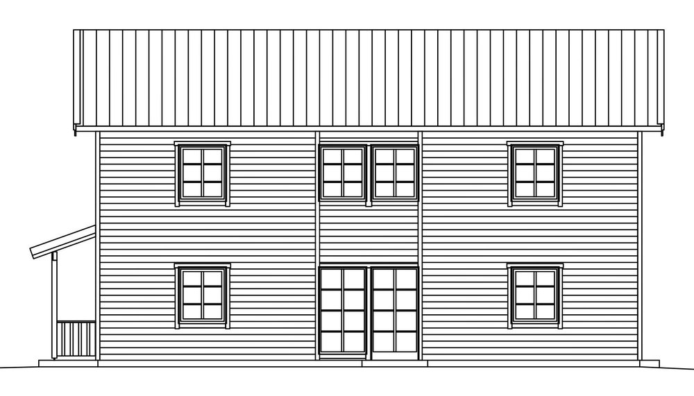 Villa Dahlstrand – fasad baksida