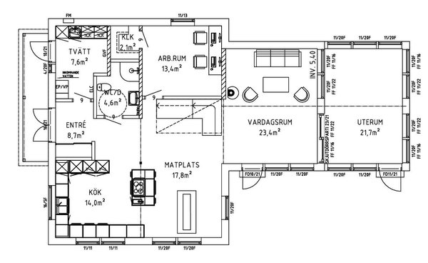 Villa Lindblad entréplan